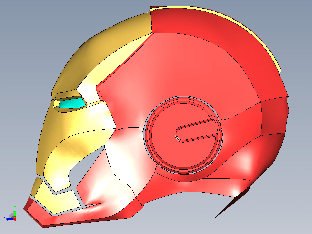 RONMAN HELMET钢铁侠头盔