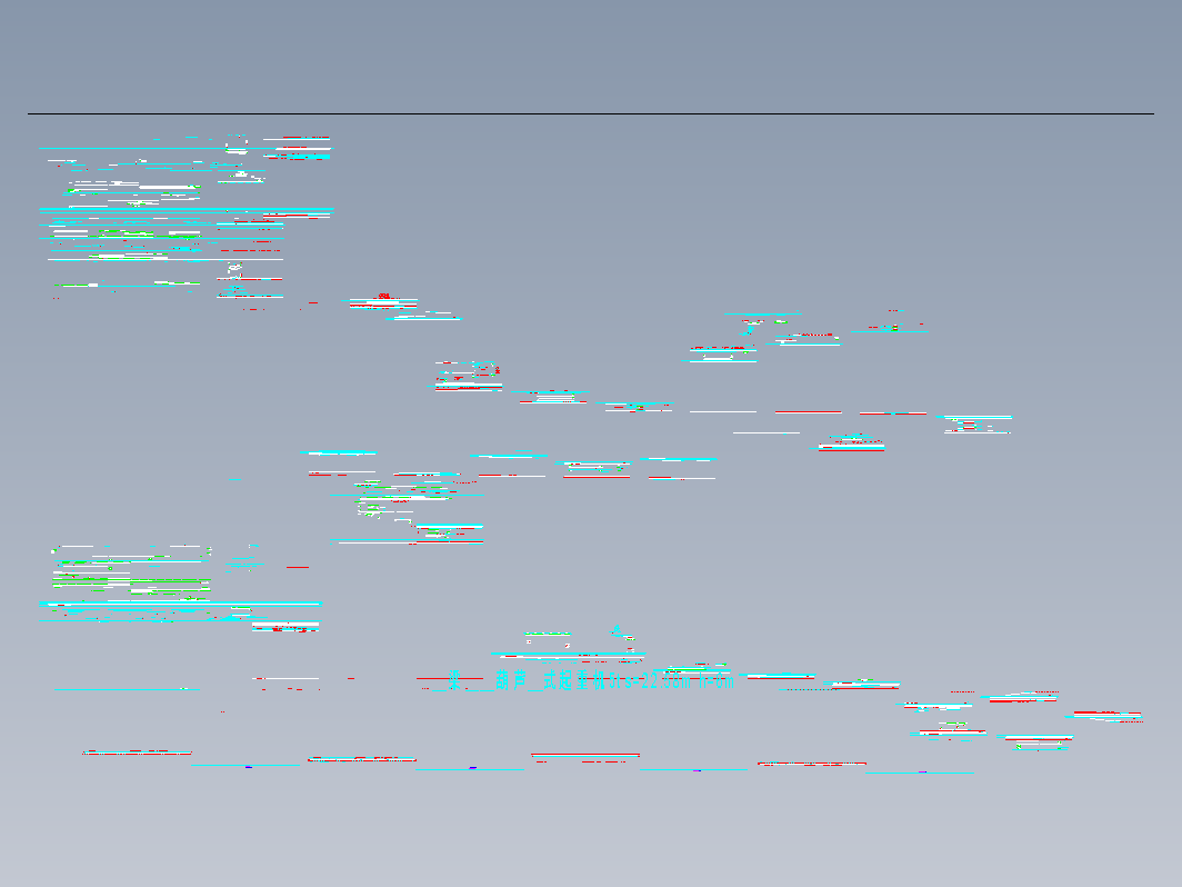 5T电动单梁起重机全套CAD