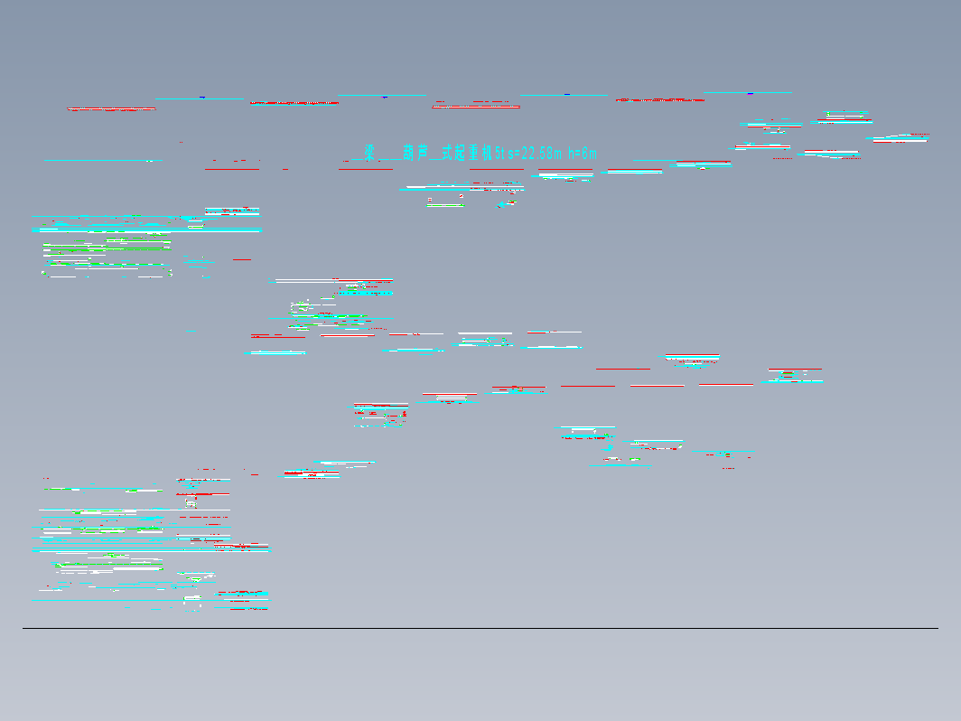 5T电动单梁起重机全套CAD