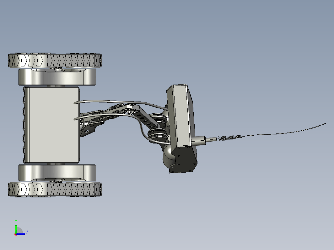 rover-114三角履带监控小车