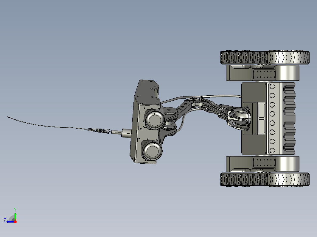 rover-114三角履带监控小车