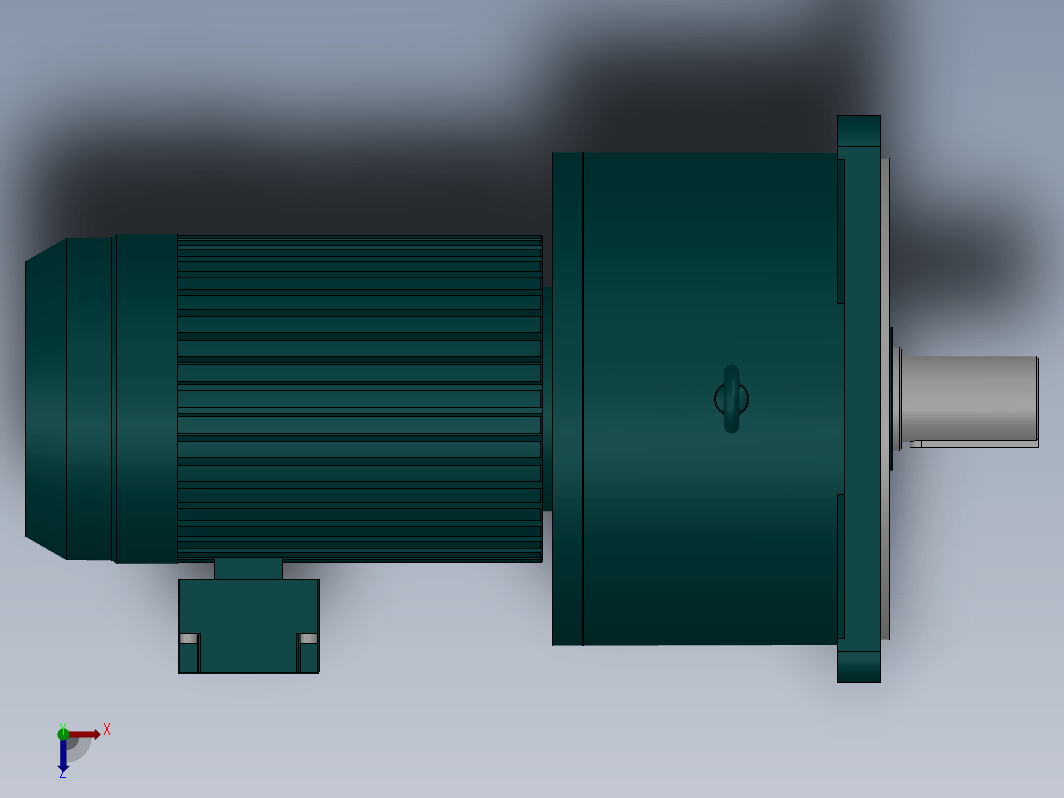 CV-50-2200-50～100立式三相铝壳(刹车)马达减速机[CV-50-2200-50-G1]