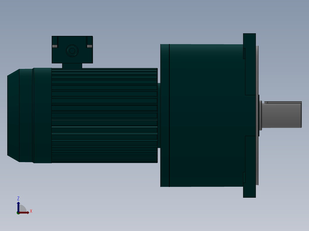 CV-50-2200-50～100立式三相铝壳(刹车)马达减速机[CV-50-2200-50-G1]