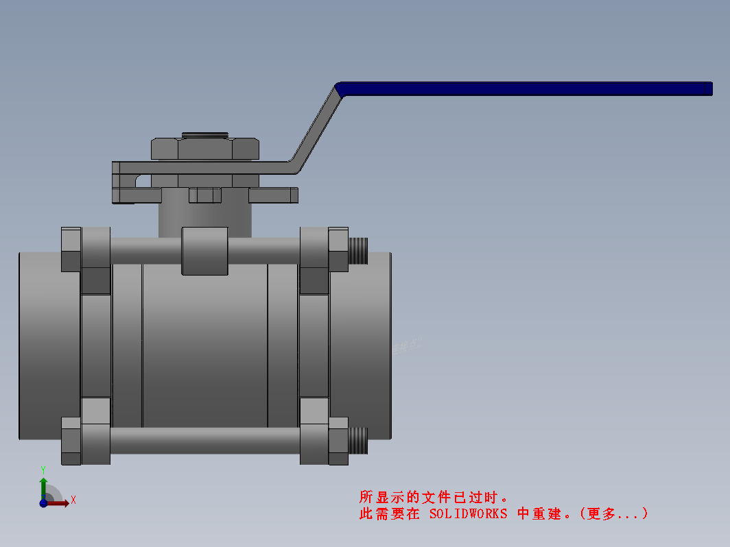 三片式手动内螺纹球阀DN15-DN80