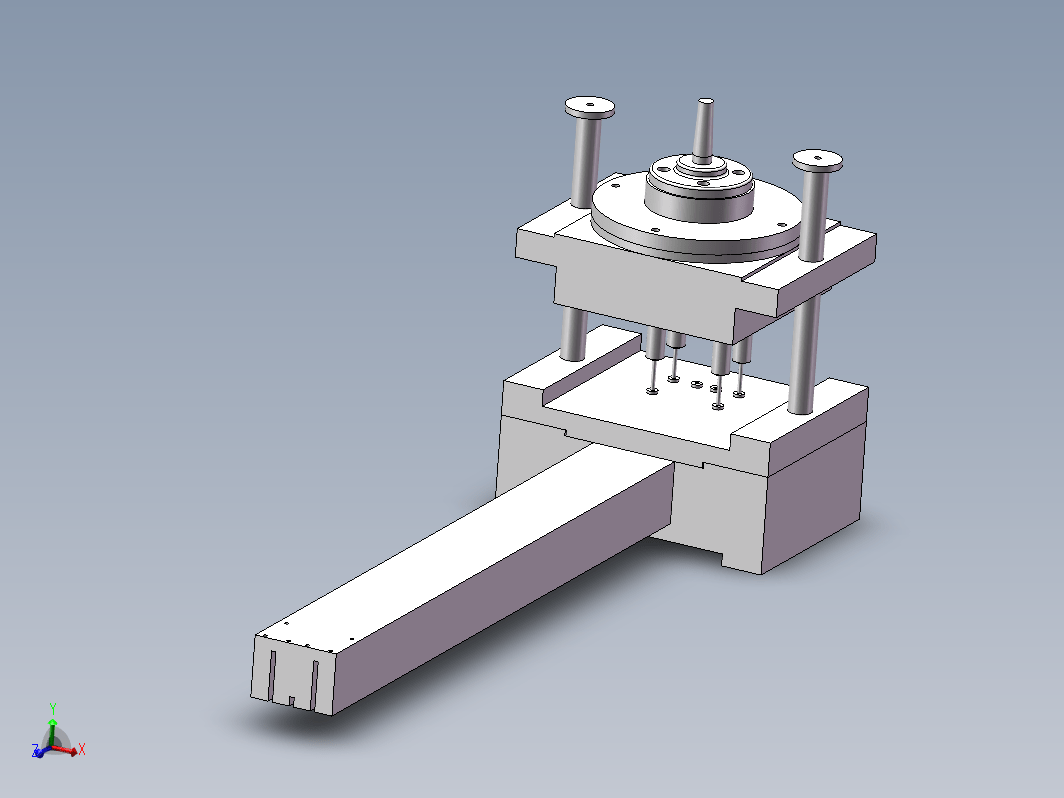 JX1541 铝型材滑动座的钻模工装设计