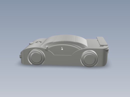兰博基尼 realiser 和 Tinkercad 复制品