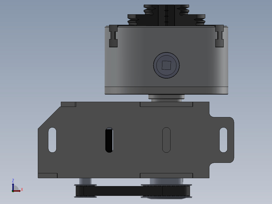 雕刻机三爪卡盘 4-eixo CNC