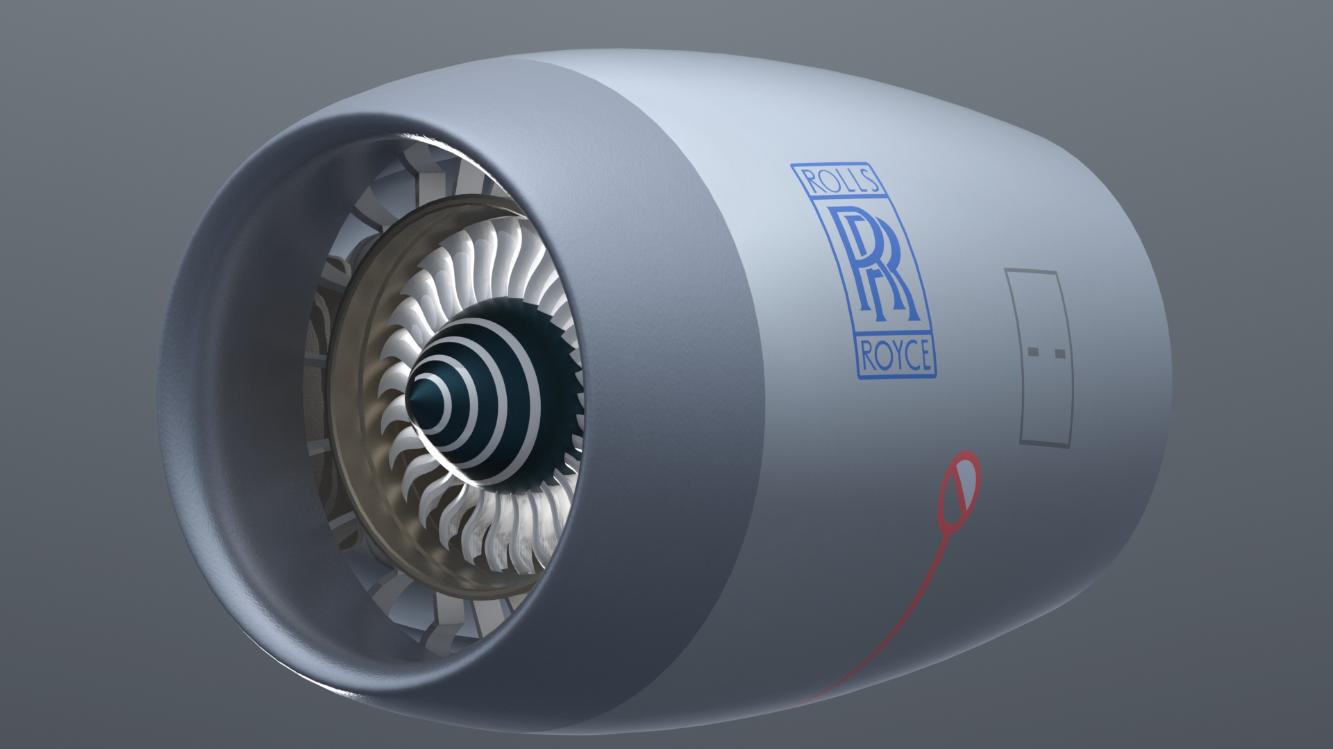 喷气式燃气轮机 Turbofan Jet