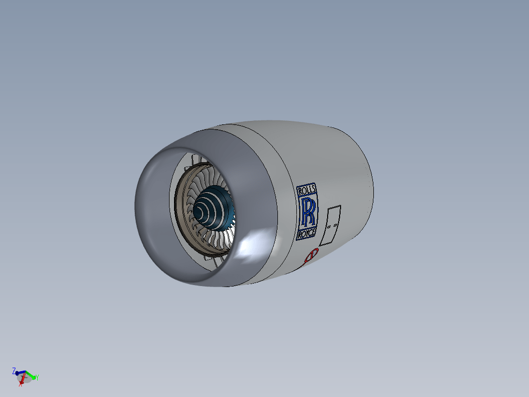 喷气式燃气轮机 Turbofan Jet