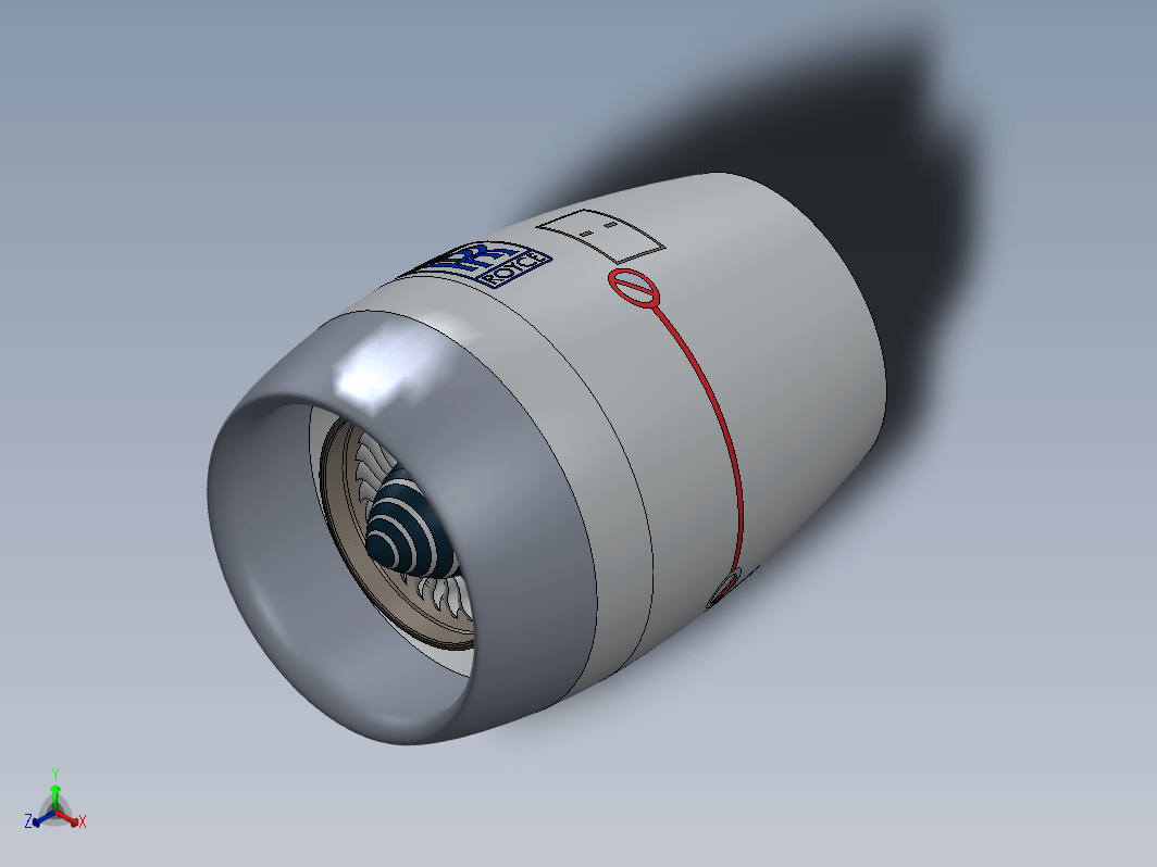 喷气式燃气轮机 Turbofan Jet