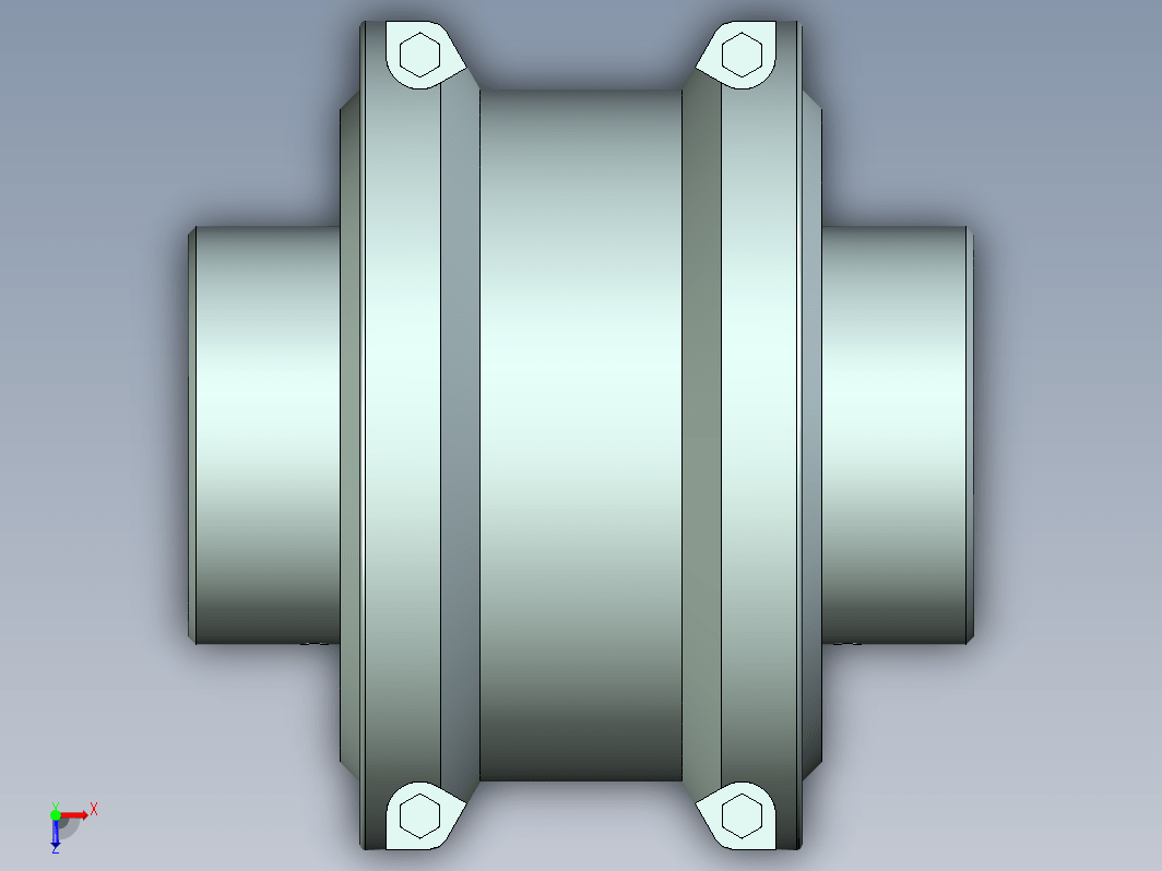 JB8869_JS8_71x98蛇形弹簧联轴器