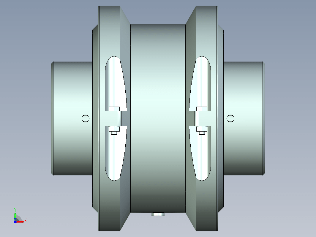 JB8869_JS8_71x98蛇形弹簧联轴器