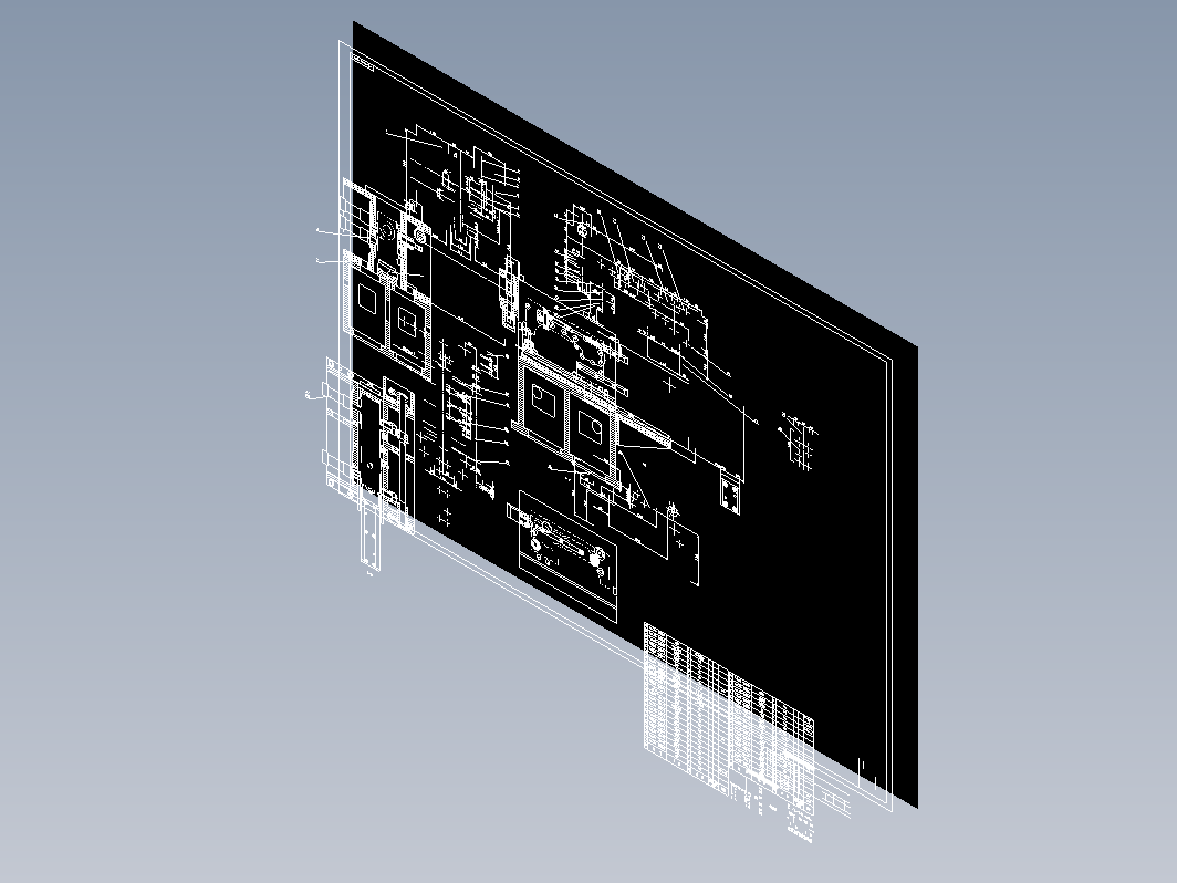 平衡轴钻孔组合机床总体及多轴箱体设计+CAD+说明书