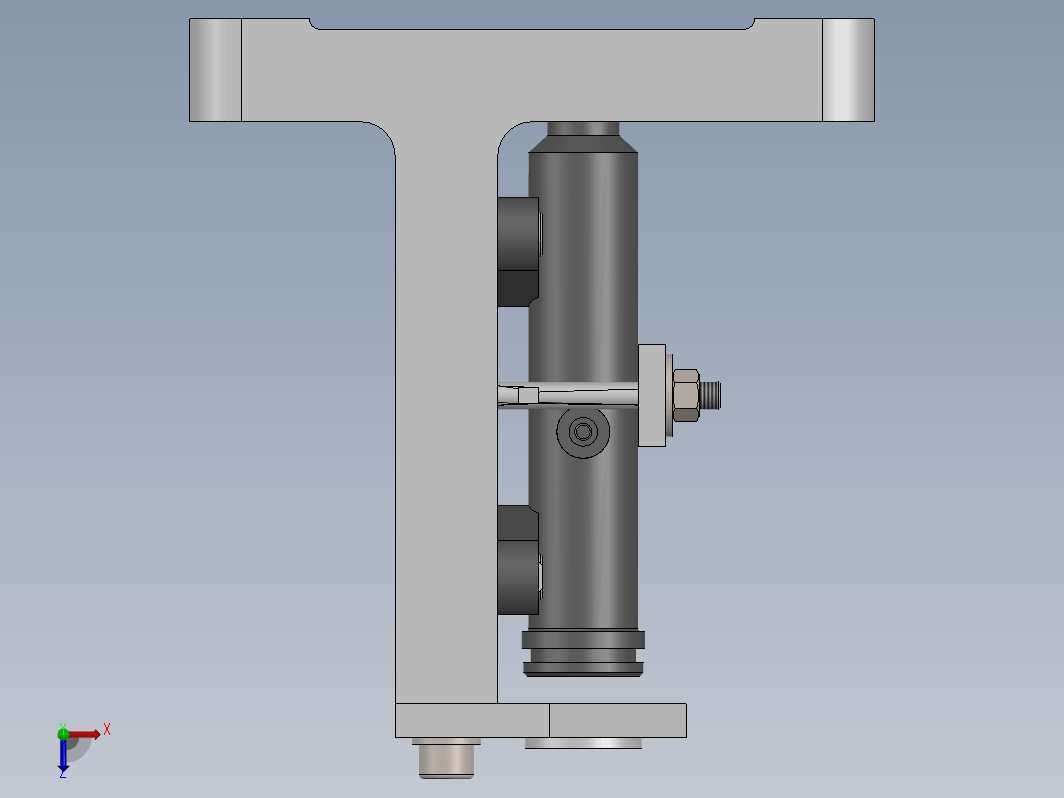 汽车刹车泵钻Φ22mm孔夹具设计+CAD+说明书