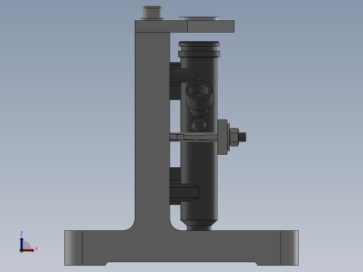 汽车刹车泵钻Φ22mm孔夹具设计+CAD+说明书缩略图