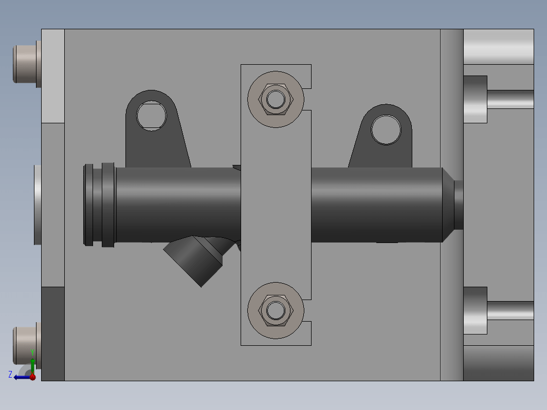 汽车刹车泵钻Φ22mm孔夹具设计+CAD+说明书