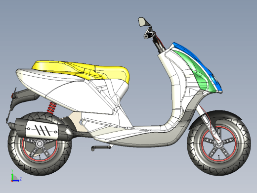 TBO Scooter S50电动摩托车缩略图
