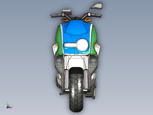 TBO Scooter S50电动摩托车缩略图