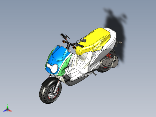 TBO Scooter S50电动摩托车缩略图