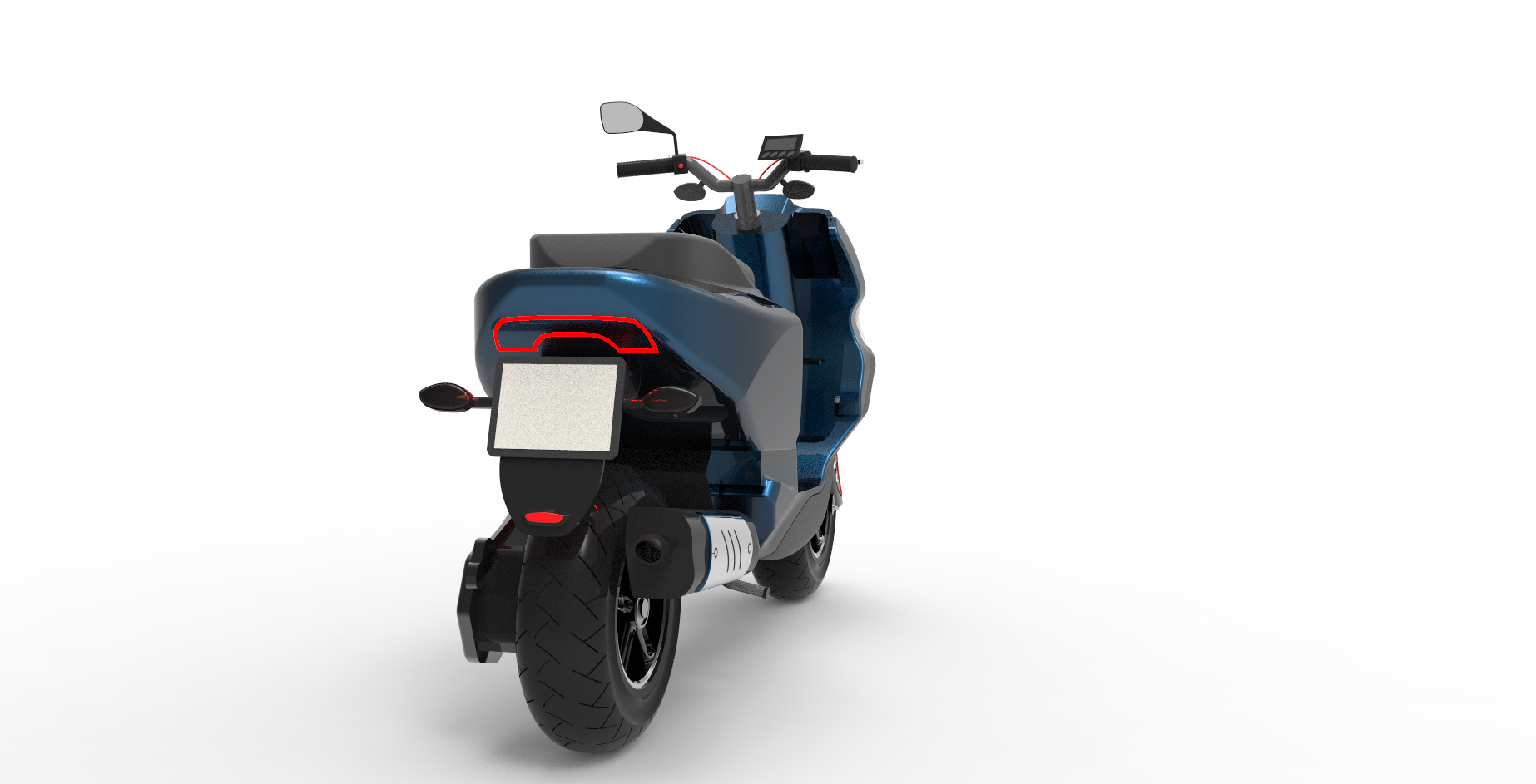 TBO Scooter S50电动摩托车