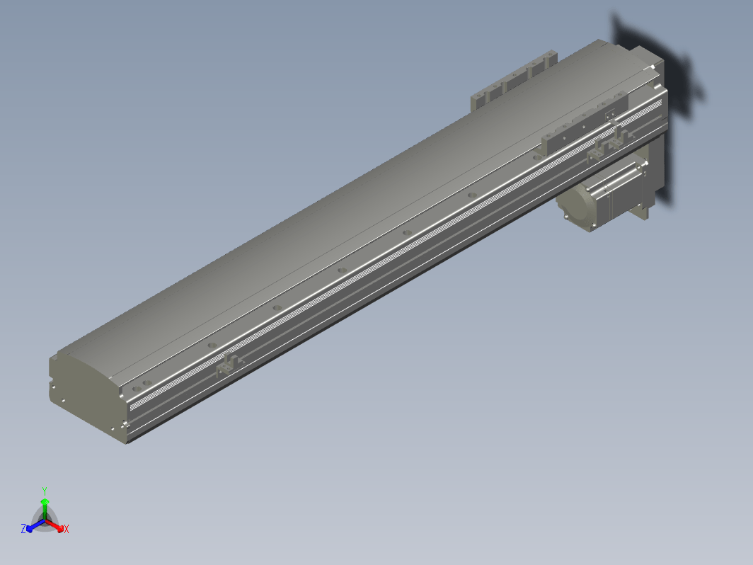 MT120BS-L600 直线模组 滑台模型.MT120BS.L10.600.BM.M40B.C4.3D