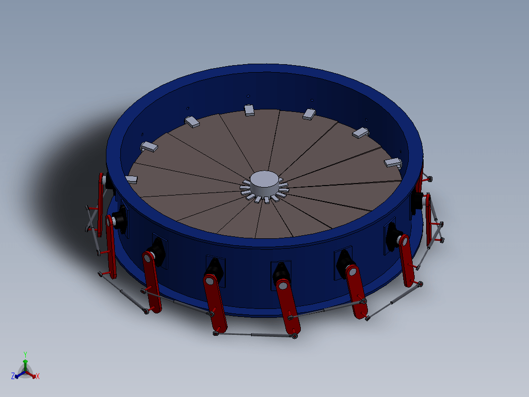 Solidworks 中的涡流阻尼机制