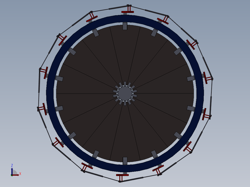 Solidworks 中的涡流阻尼机制