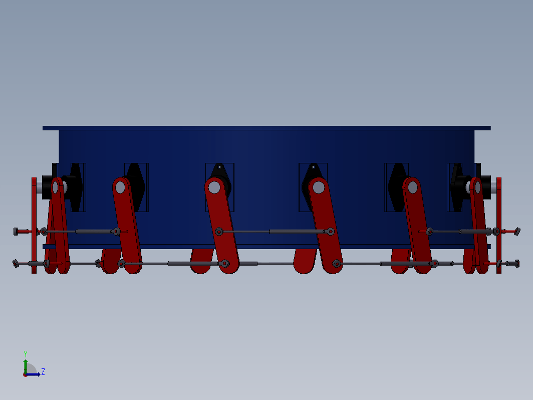 Solidworks 中的涡流阻尼机制