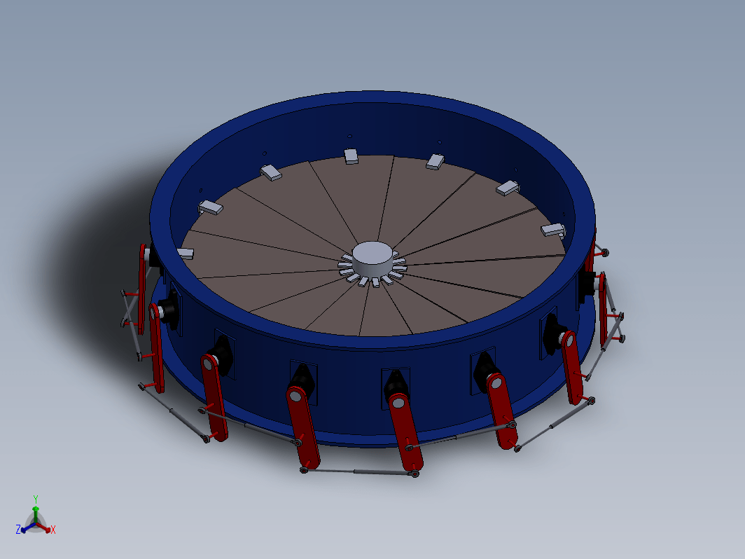 Solidworks 中的涡流阻尼机制