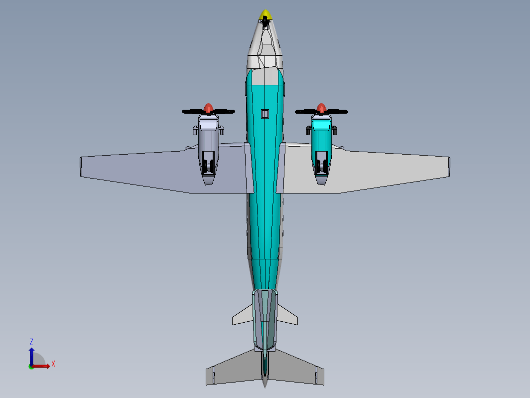 小型运输飞机模型