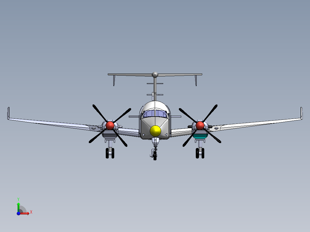 小型运输飞机模型