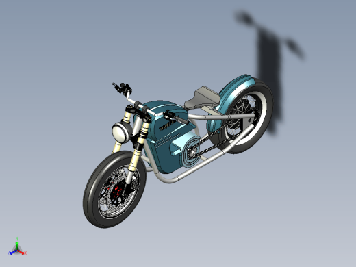 TorqueFreak Electric Bobber复古摩托车缩略图