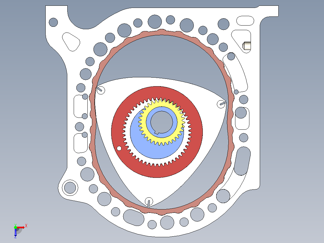 rotativo wankel转子发动机原理结构