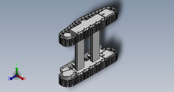 履带底盘模型图