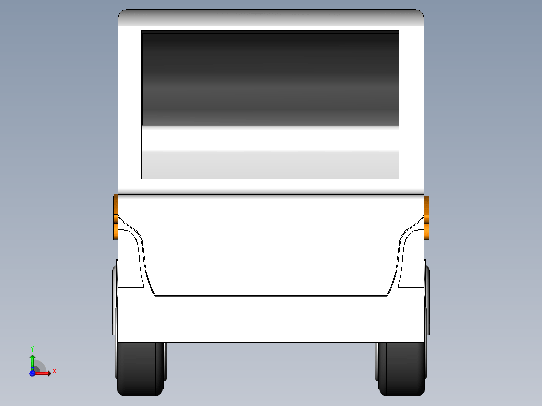 观光车模型