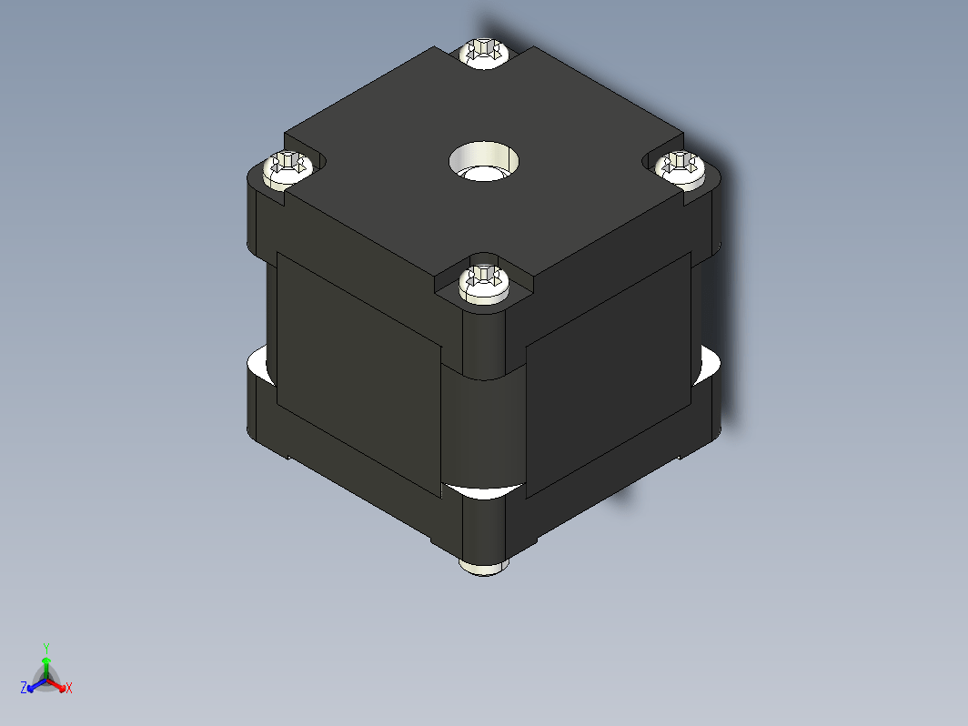 步进电机3D图35J1834-407-01