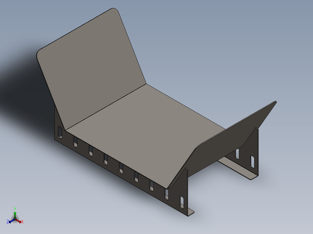 木柴储物架室内钣金 DIY