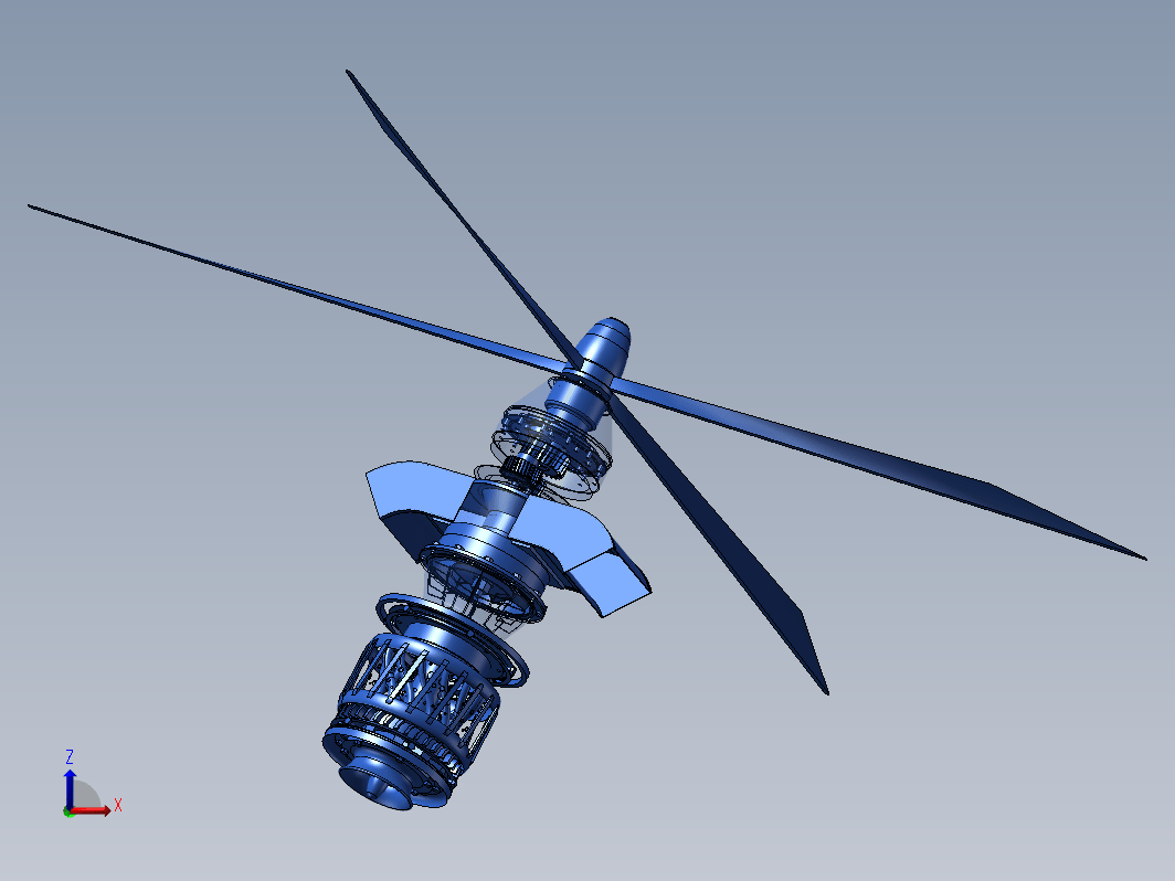 涡轮螺旋桨发动机主减速器的设计三维SW2012参+CAD+说明书