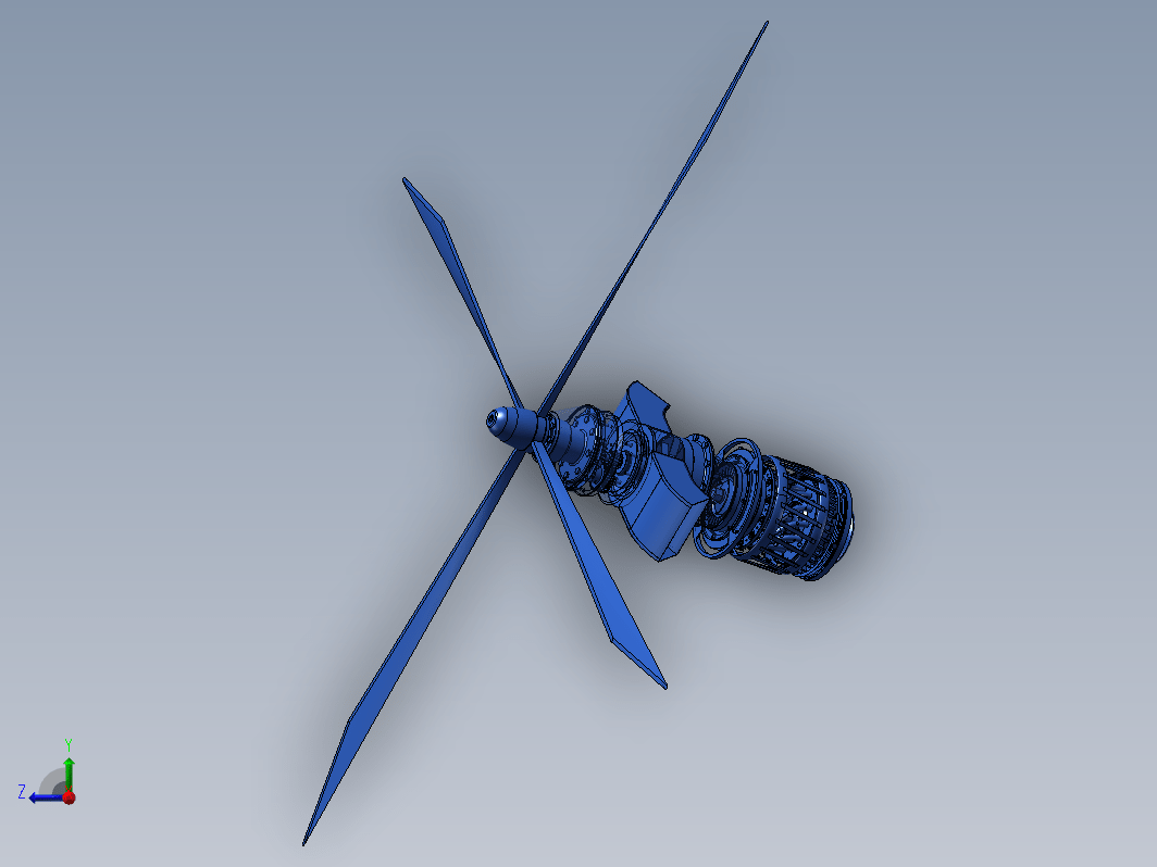 涡轮螺旋桨发动机主减速器的设计三维SW2012参+CAD+说明书