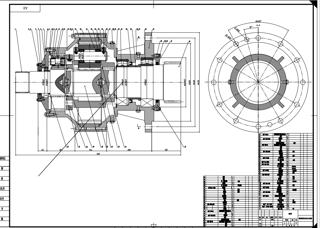 涡轮螺旋桨发动机主减速器的设计三维SW2012参+CAD+说明书