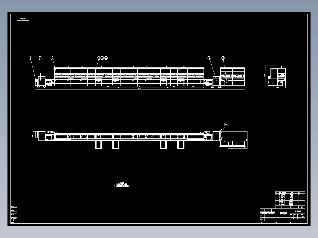 倍速链流水线（带公差图纸较多）