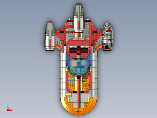 陆地飞车(Landspeeder)拼装缩略图