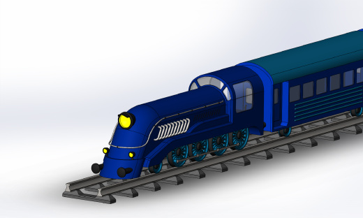 Locomotive简易机车火车缩略图