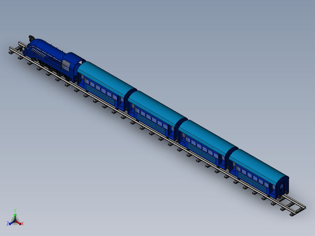 Locomotive简易机车火车