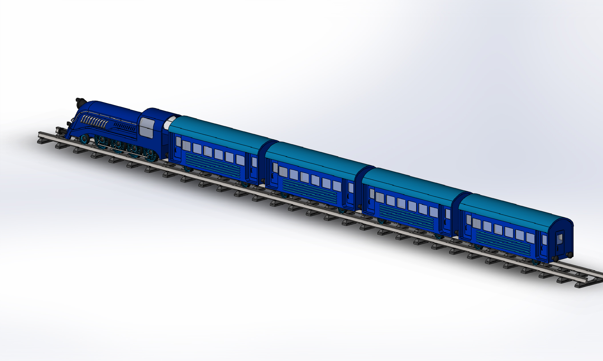 Locomotive简易机车火车