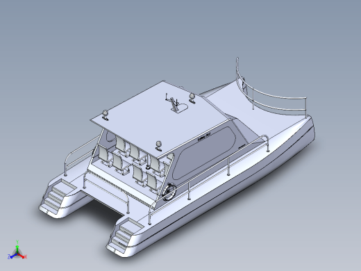 NavalArt双体船模型缩略图