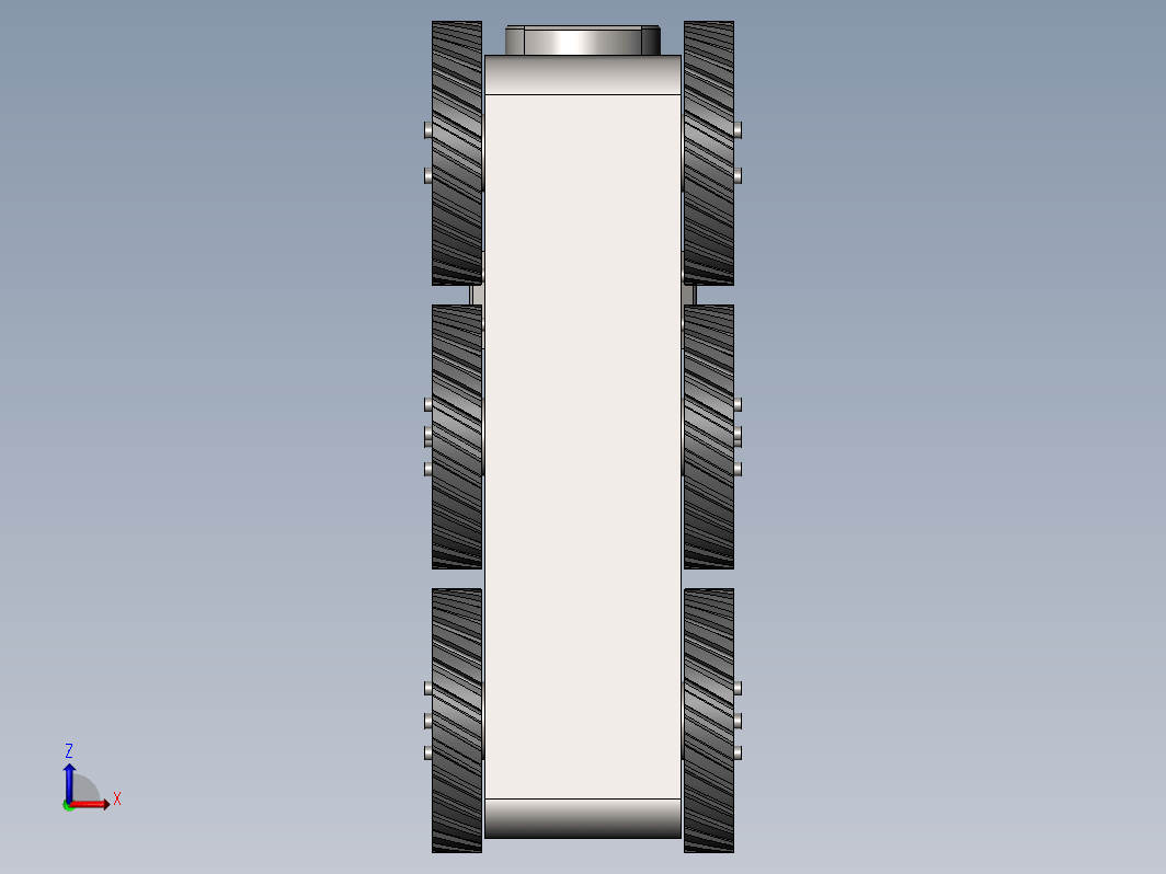 管道探伤机器人CAD+三维+说明书