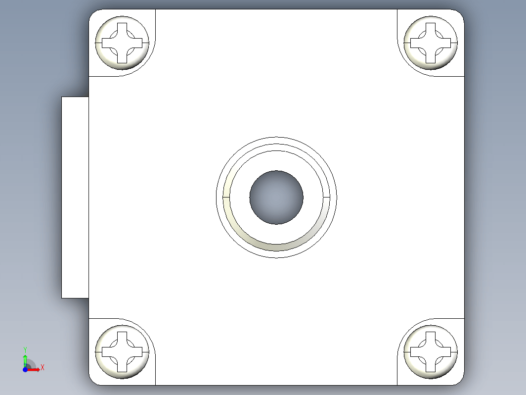 步进电机3D图28J1830-408-SX