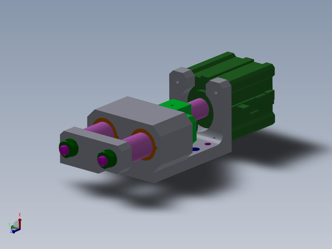 solidworks起重机油缸