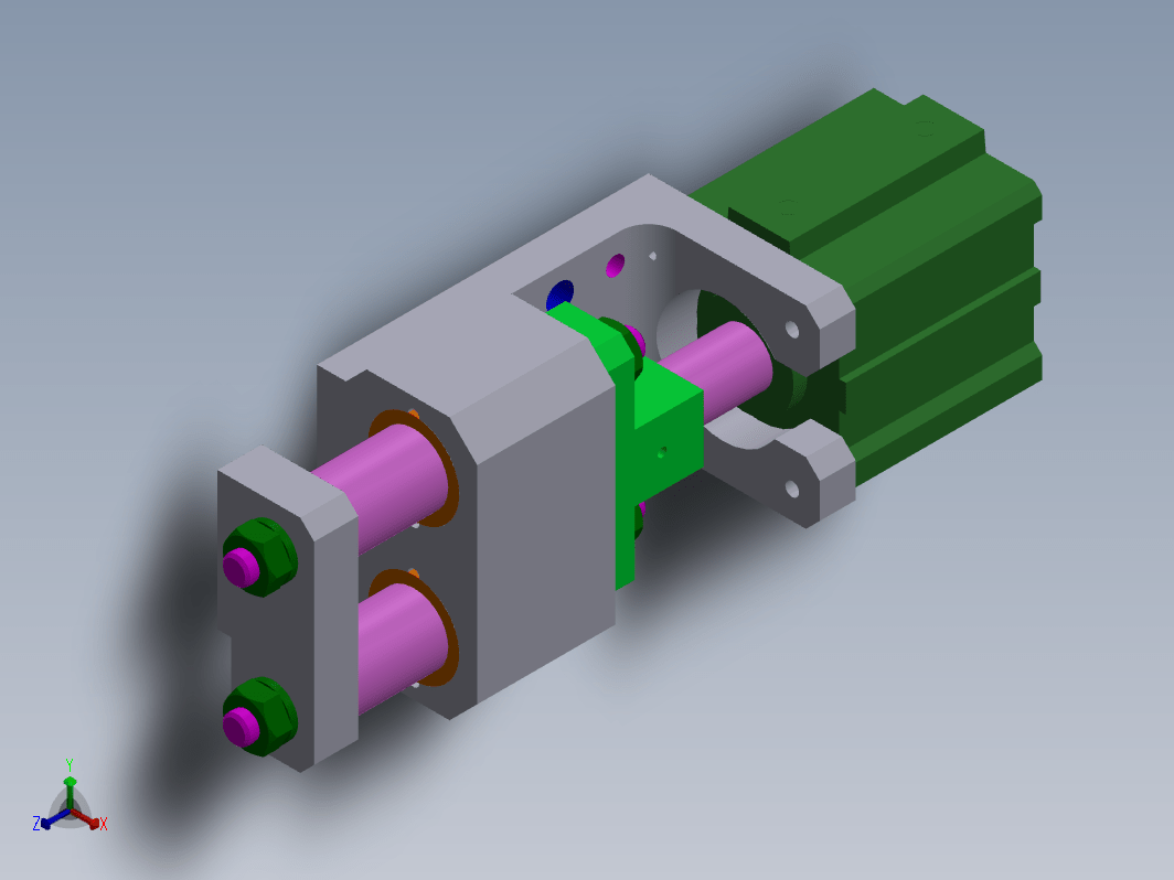 solidworks起重机油缸